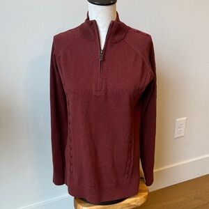 Orvis Women's Half-Zip Merino Wool Sweater